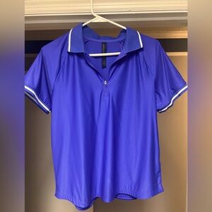 Beautiful Purple Short Sleeved Polo Shirt